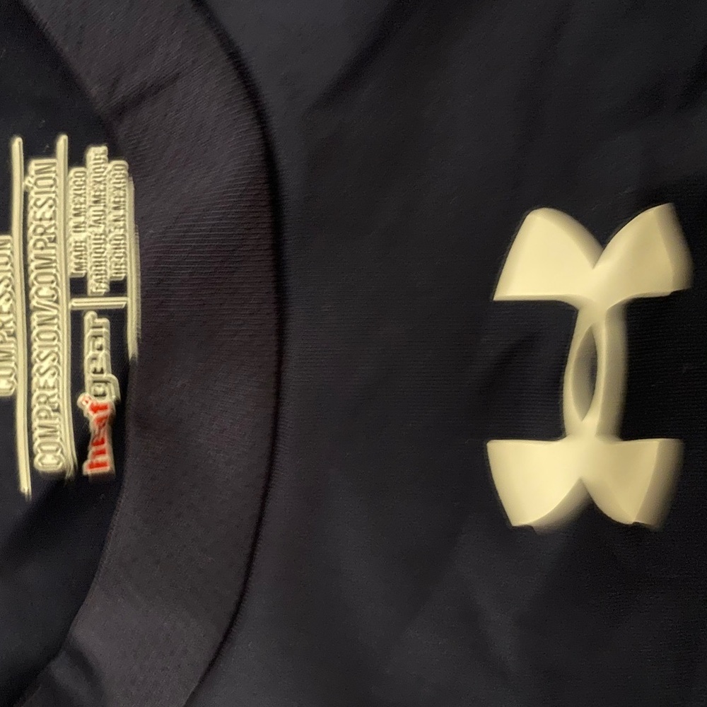 Under Armour navy blue shirt